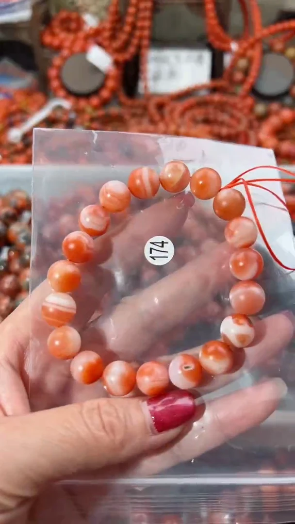 【闪购商品】南红玛瑙手串未镶嵌10
