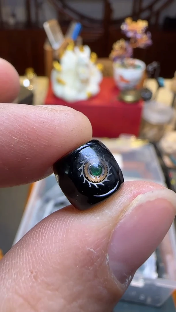 【闪购商品】石英质玉1未镶嵌配饰201赛博朋克单颗10mm