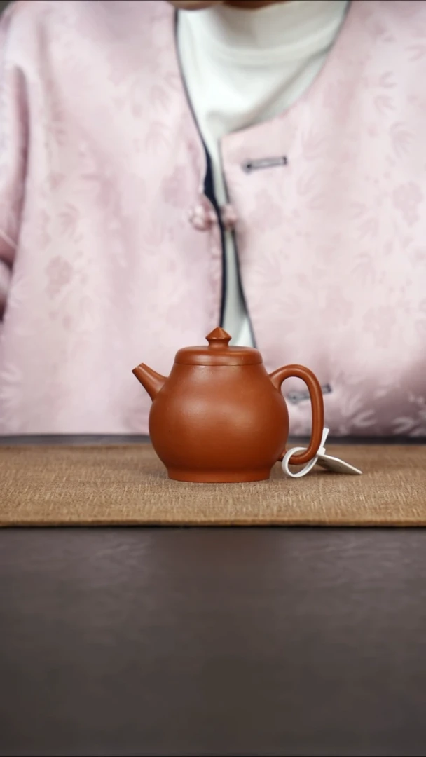 茶壶紫砂龙蛋朱泥170cc