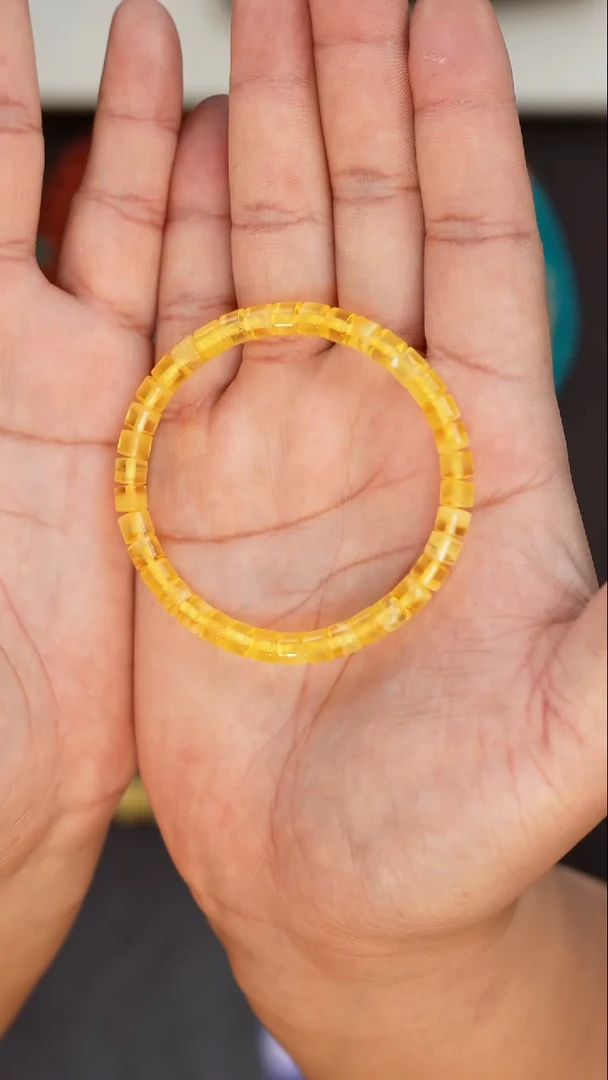 【闪购商品】蜜蜡裸石未镶嵌蜜蜡手串