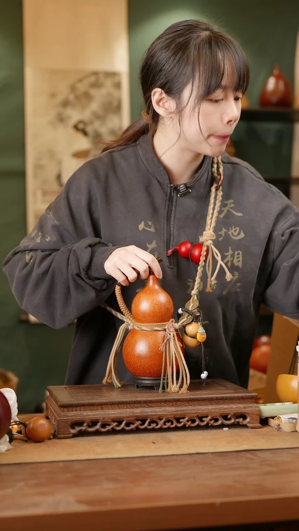 286号精品天然大漆酒葫芦一物一拍~