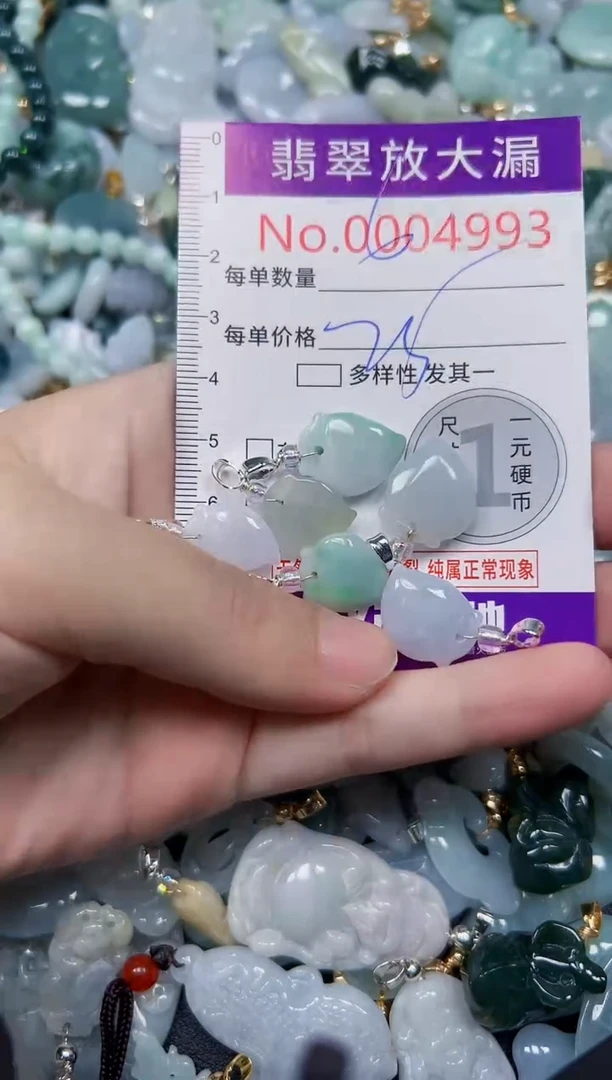 颈饰未镶嵌翡翠4993