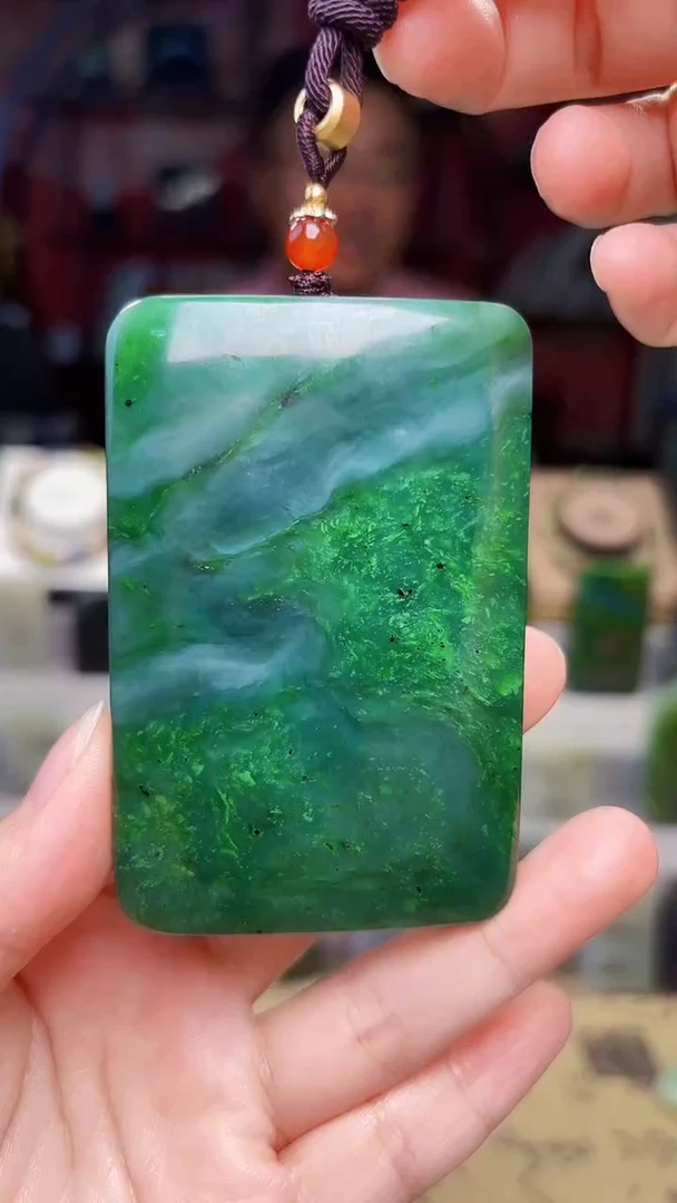 和田玉未镶嵌挂件105