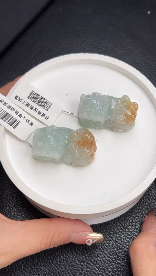 【闪购商品】翡翠颈饰未镶嵌K344-15 貔貅多样性发一