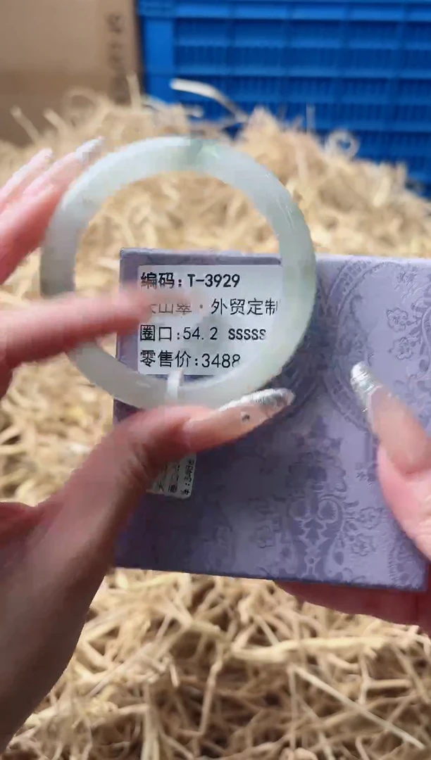 未镶嵌手镯石英质玉T-3929