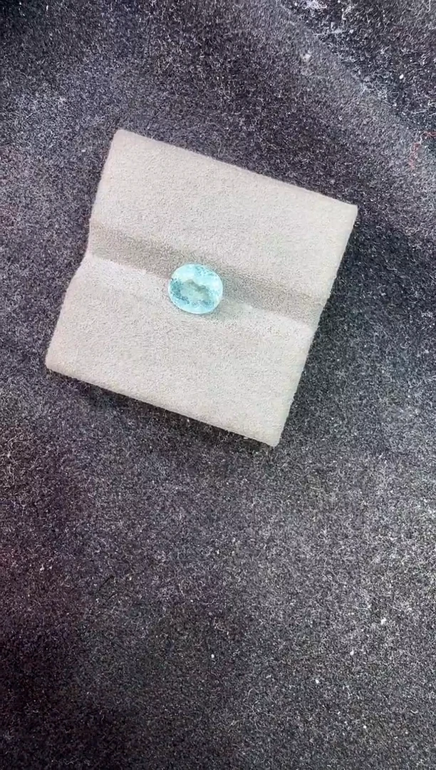 未镶嵌定制定制碧玺天然1.44克拉吉尔德帕拉伊巴