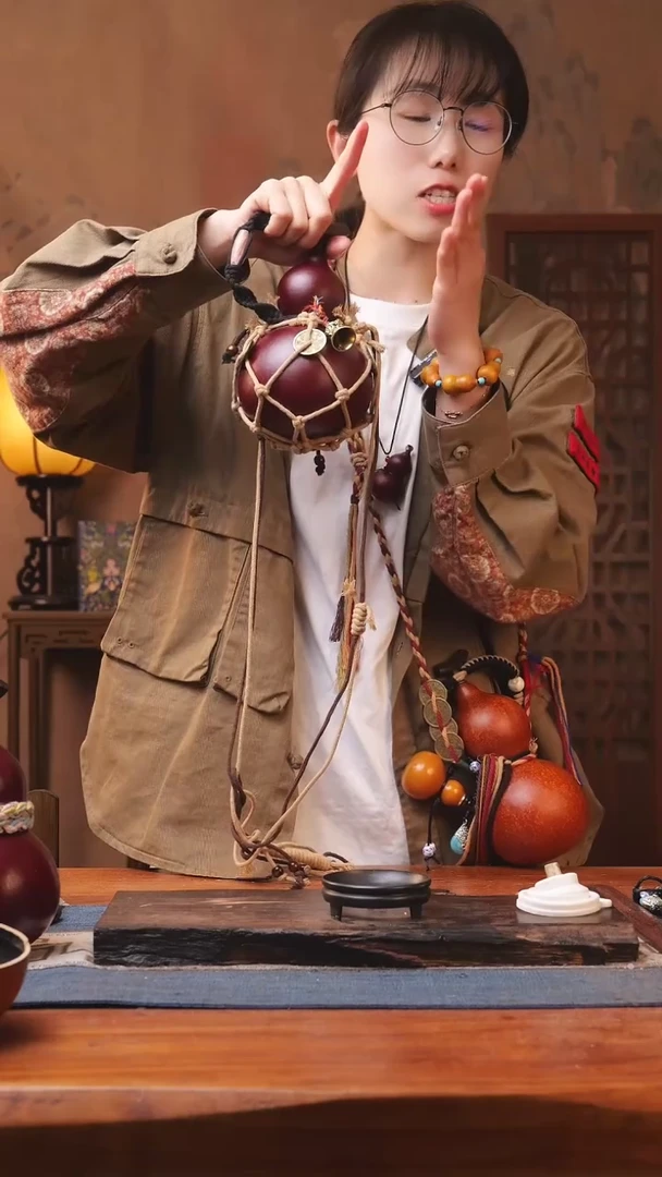 【闪购商品】299号精品大漆葫芦防腐防渗装饮料水茶酒