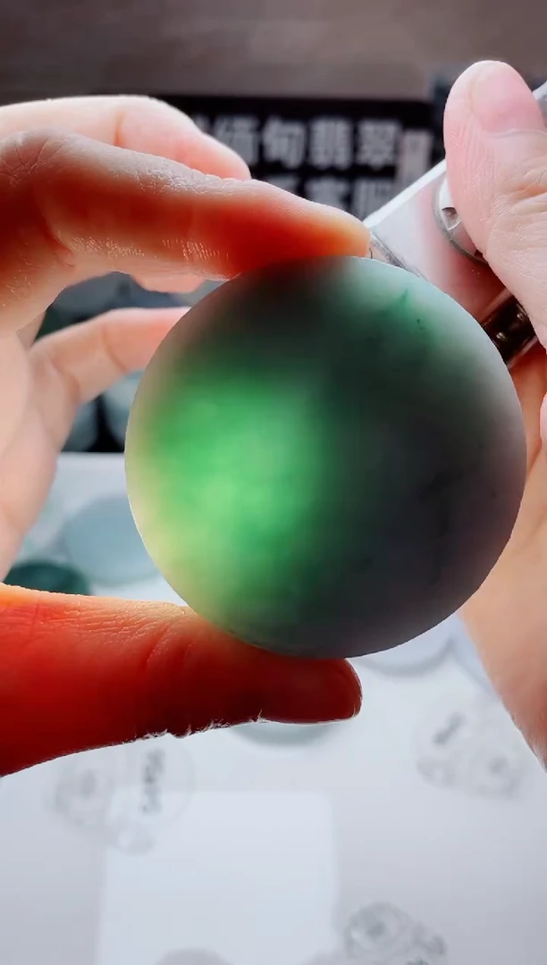 翡翠未镶嵌颈饰华2343