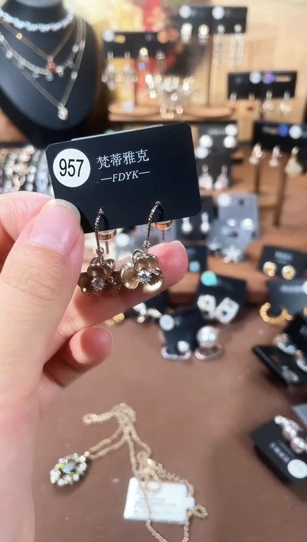 合金925银锆石梵957