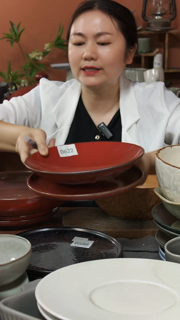 碗D622陶瓷两件套瑕疵