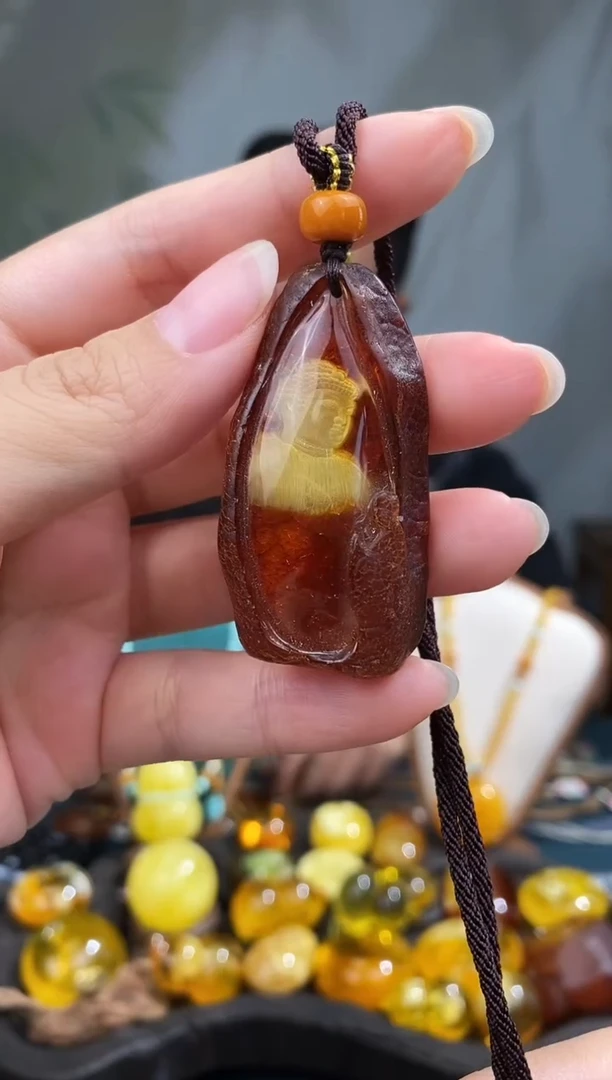 裸石琥珀未镶嵌基地发货 一物一证 顺丰包邮