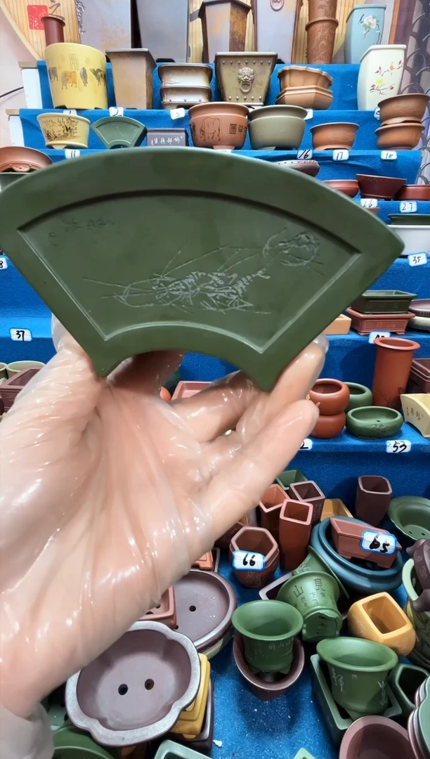 紫砂花盆11.5*4.5*5.5....