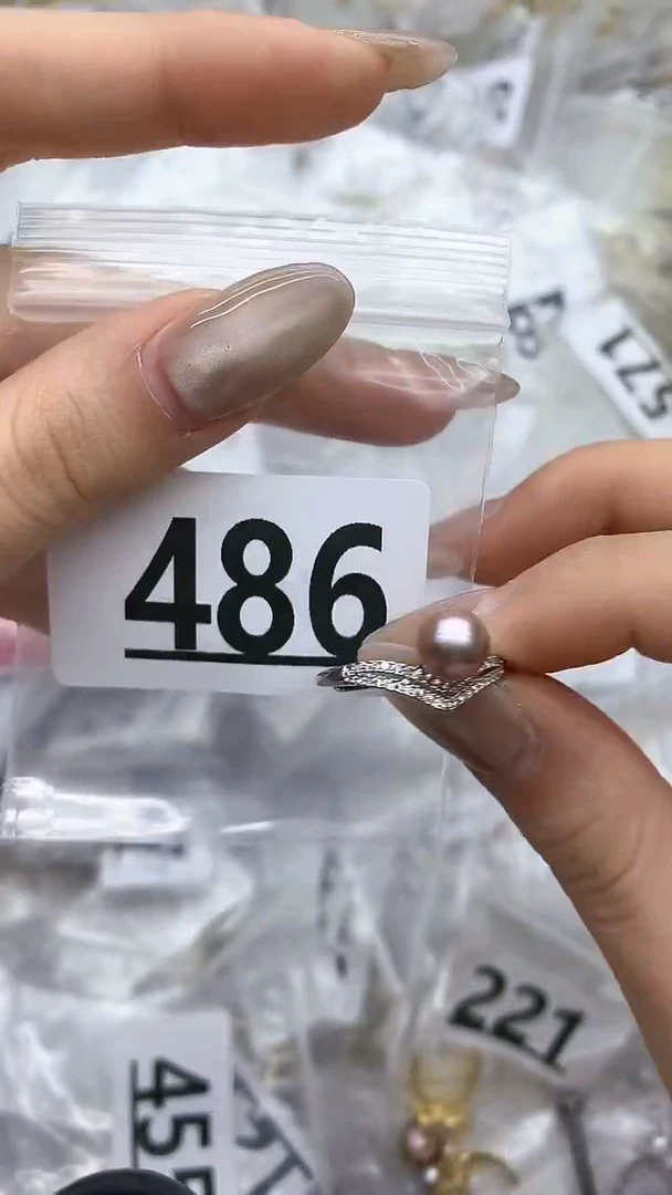 合金珠宝奇石淡水珍珠486