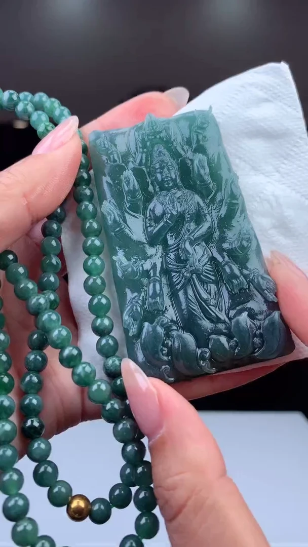 【闪购商品】定制翡翠未镶嵌天然A货翡翠（拍一发一）