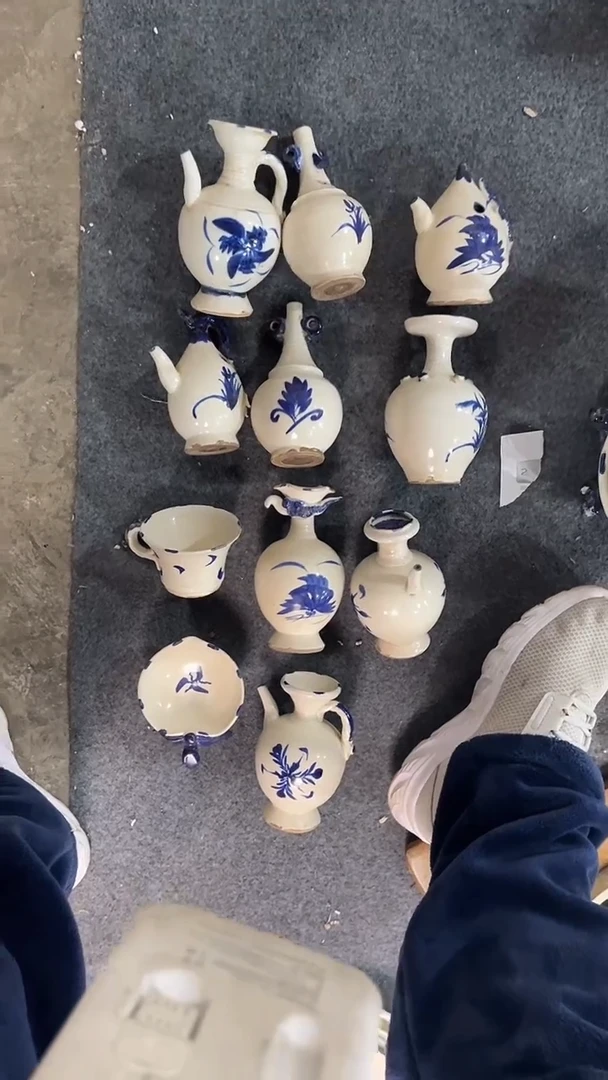 【闪购商品】瓷片手工，手绘，陶瓷11