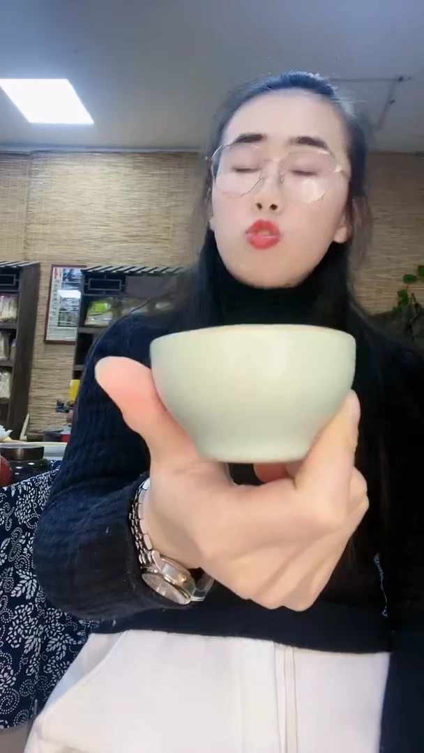 【闪购商品】汝窑素色主人杯1个发货