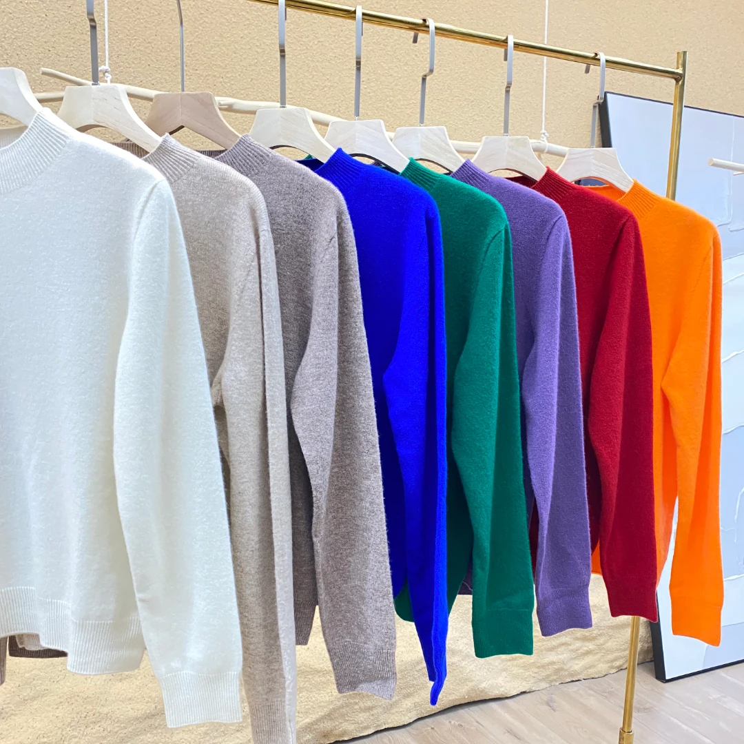 【6.16】NO退NO换单色链接羊绒衫