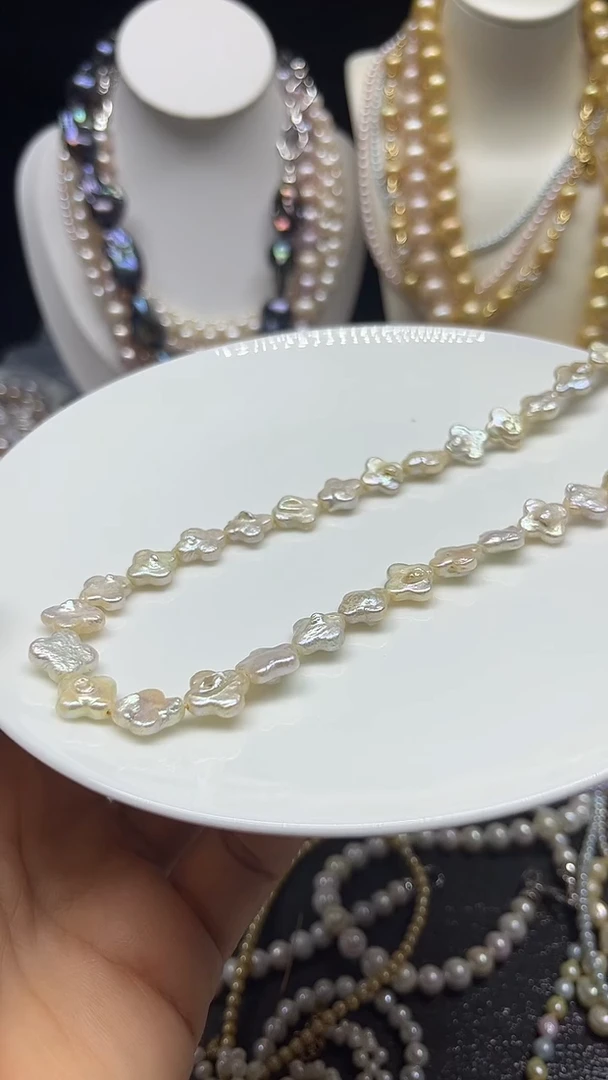 淡水珍珠未镶嵌颈饰多人