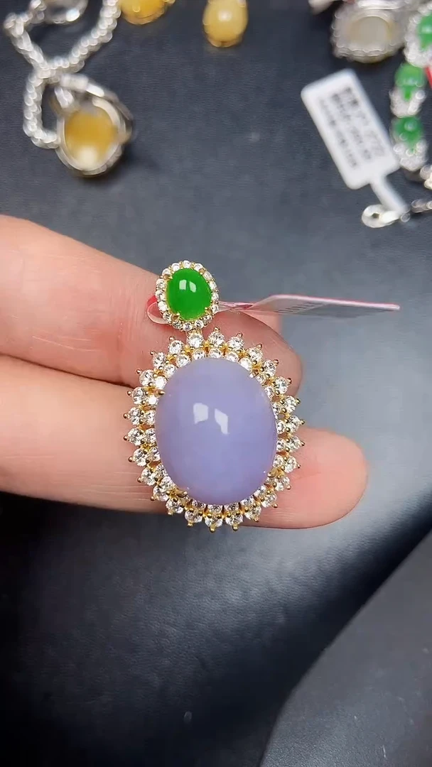 银S925镶嵌戒指翡翠2230