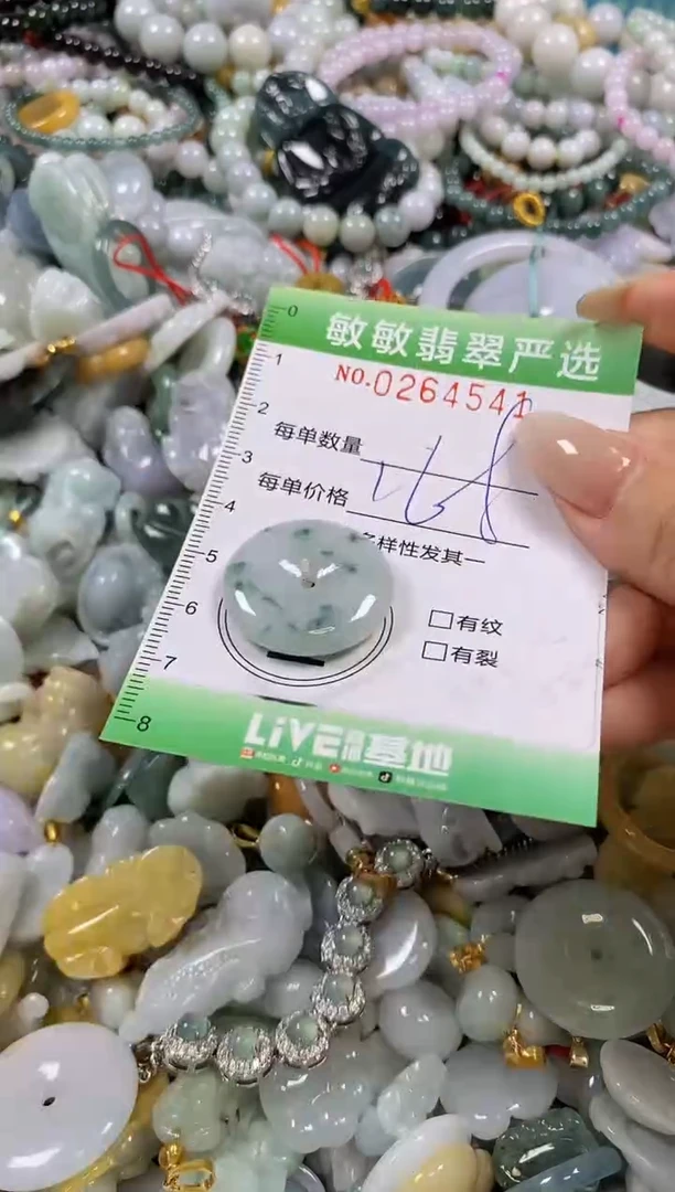 翡翠未镶嵌颈饰闪购0264541