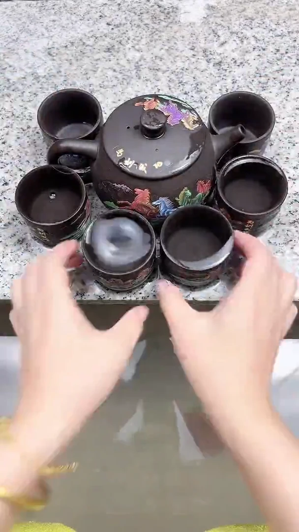 马到成功一壶六杯变色凤鸣套装