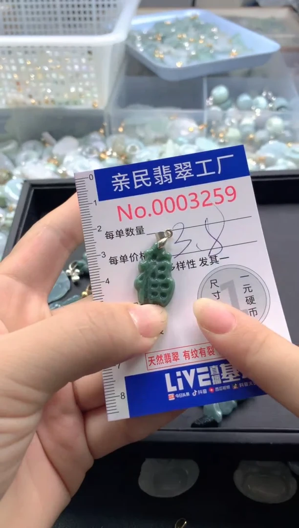 颈饰未镶嵌翡翠3259