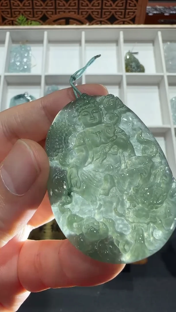 未镶嵌挂件翡翠A货翡翠多样性孤品