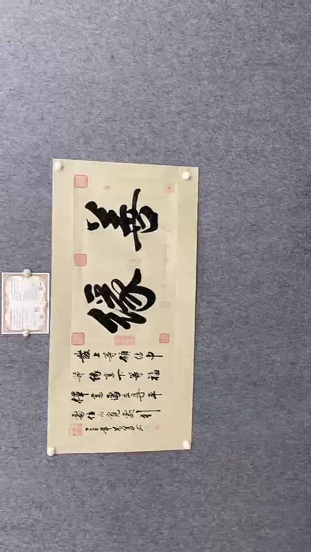 书法王万军140*70善缘 晓雅