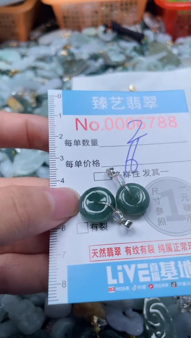 颈饰未镶嵌翡翠6788