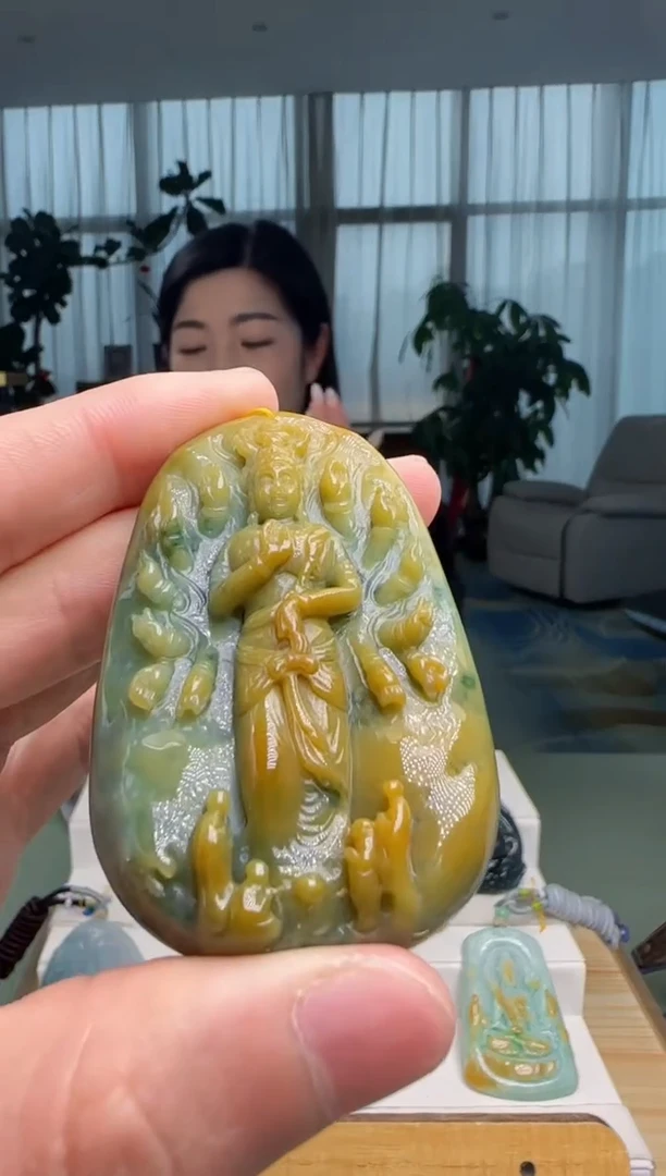 【闪购商品】翡翠颈饰未镶嵌DY@@960Q3J15535