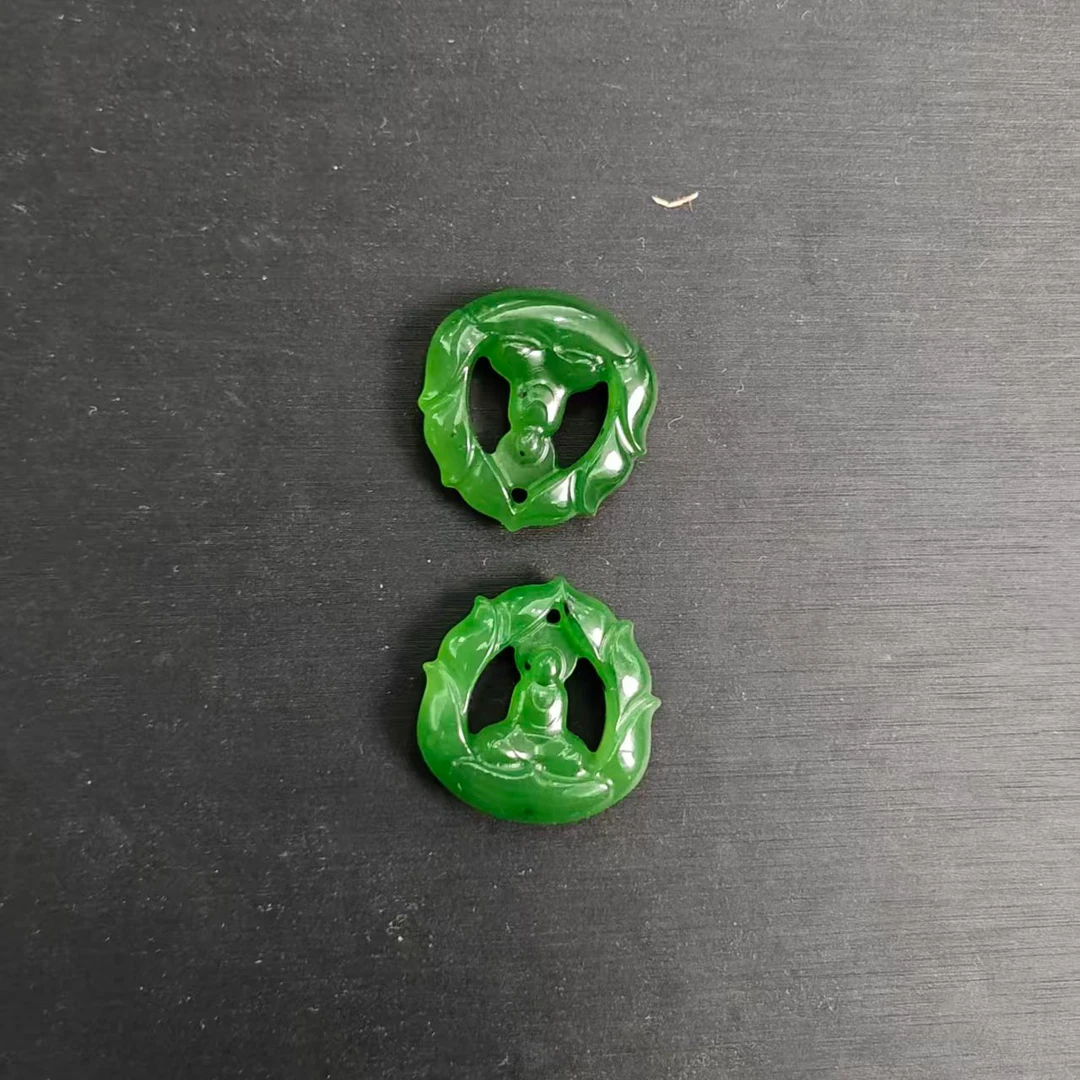 老王珠宝 和田玉 俄料碧玉爆米花 悟道 多样性发一