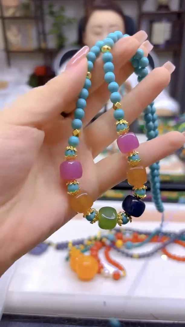 未镶嵌项链碧玺DIY款X464