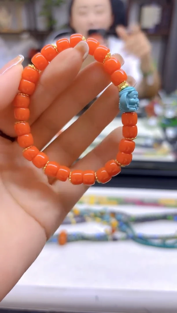 玛瑙/玉髓手链未镶嵌DIY款S783