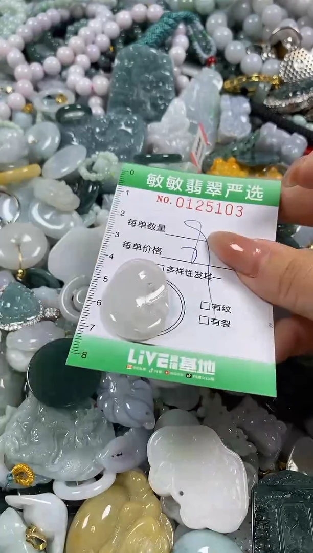 【闪购商品】翡翠颈饰未镶嵌闪购0125103