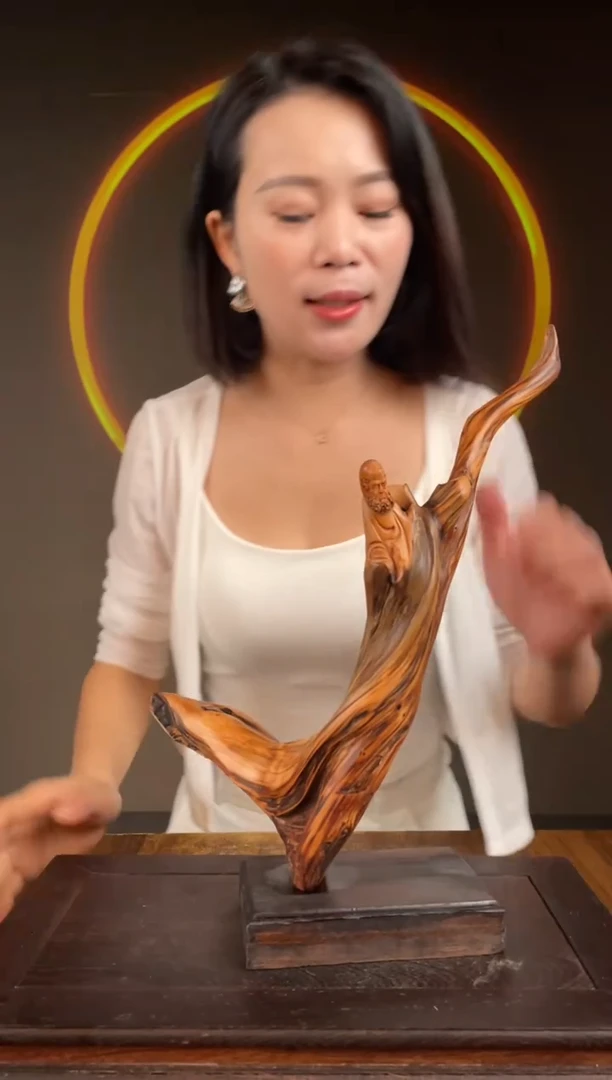 柏木（崖柏）手工摆件,先抢先得! 编号:157