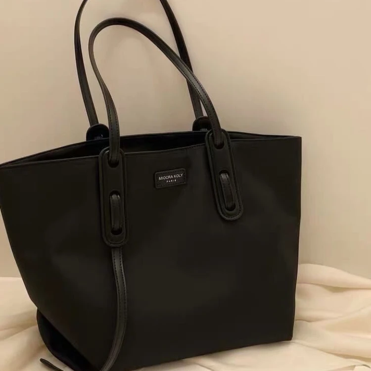 【人气爆款】黑武士托特包大容量牛津布单肩秋冬大容量托特女包