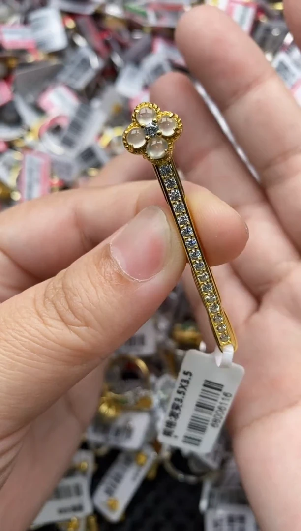 【闪购商品】翡翠戒指银S925镶嵌88888---10