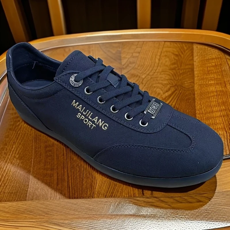 鞋子休闲百搭低帮夏季平跟系带时尚休闲鞋男款软底