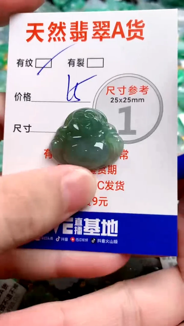 翡翠未镶嵌颈饰14003070