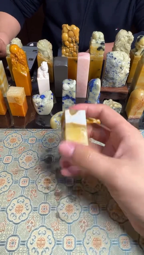 【闪购商品】青田石印石编号编号dqt2916