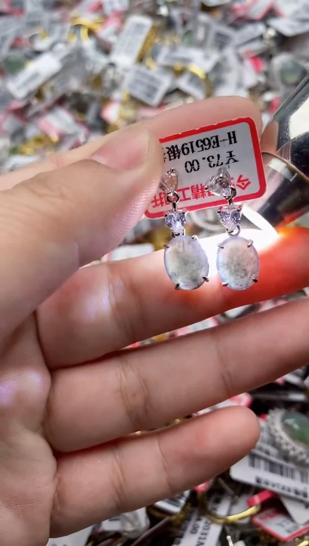 【闪购商品】翡翠戒指银S925镶嵌11111---8