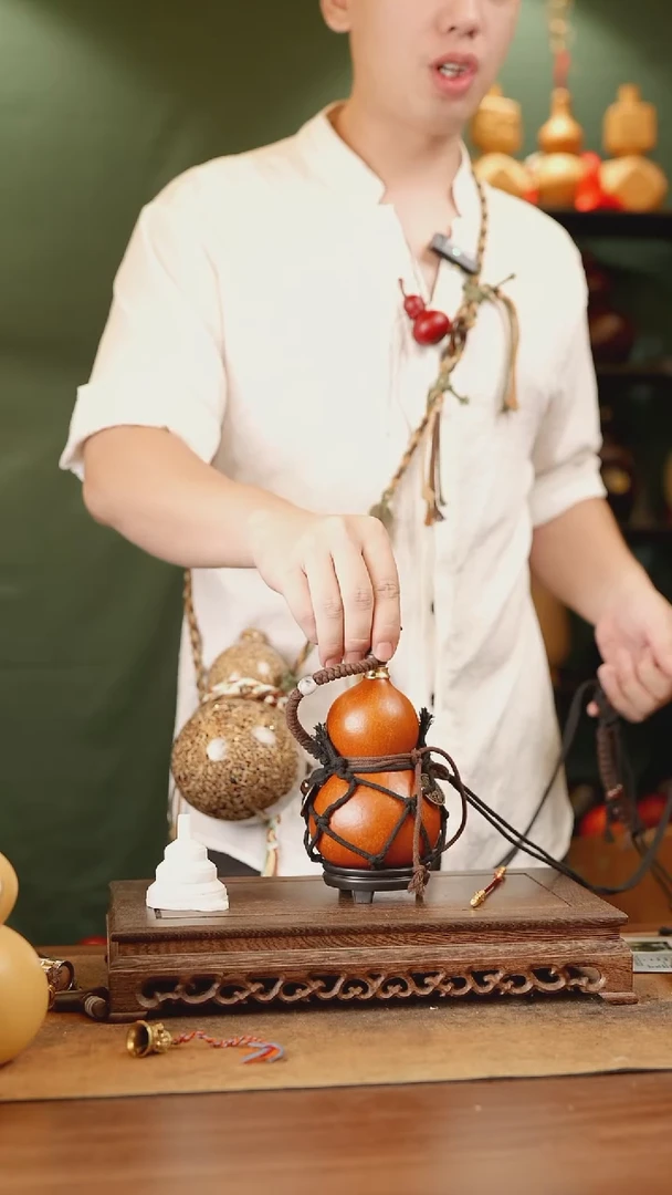 97号天然大漆酒葫芦一物一拍-