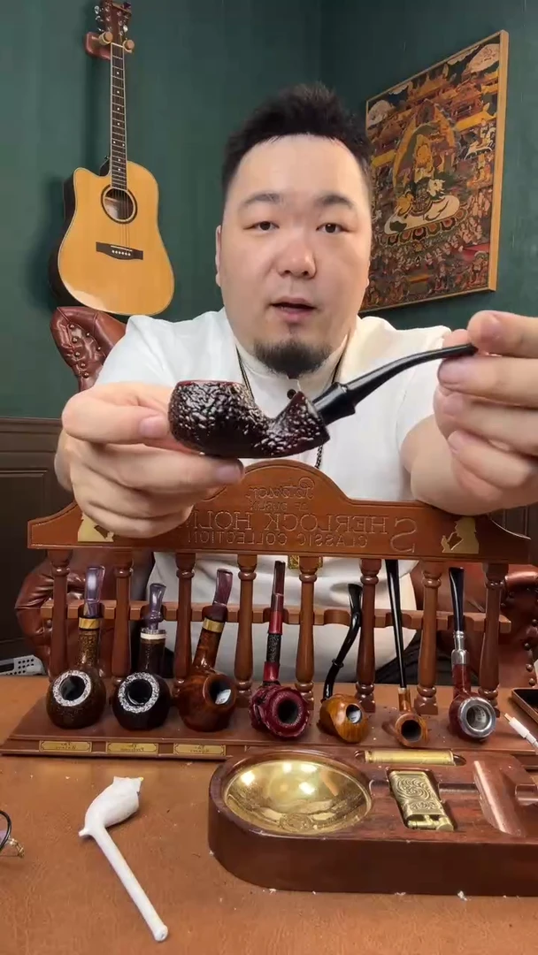 石楠木木雕款意大利进口石楠木烟斗