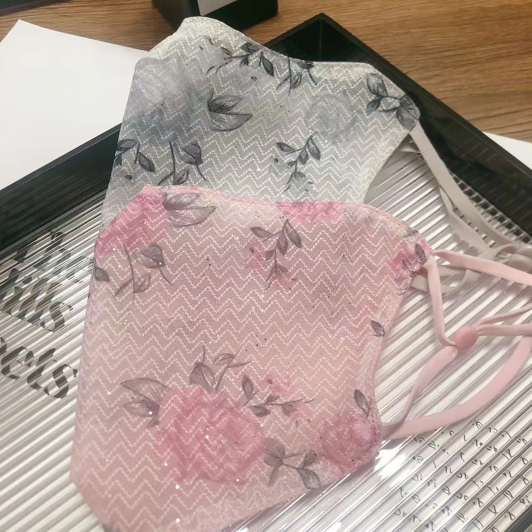 【拍一发二】防护遮阳口罩 防尘透气成人防晒港风日奢风