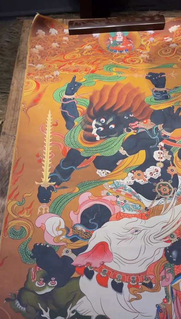 卷轴画锦华梵雅阁专属AA14