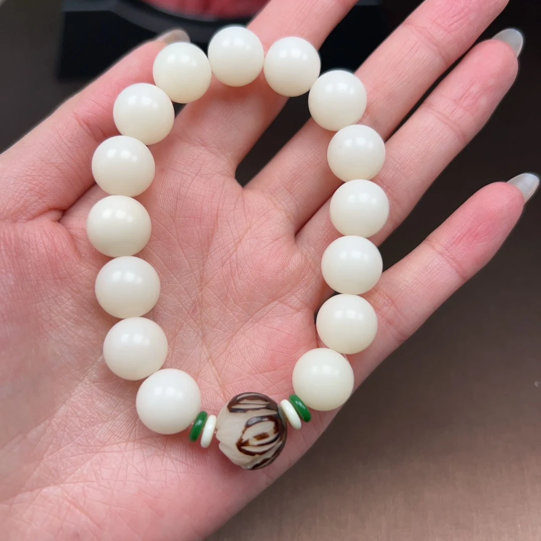 白玉菩提男女款手串 511