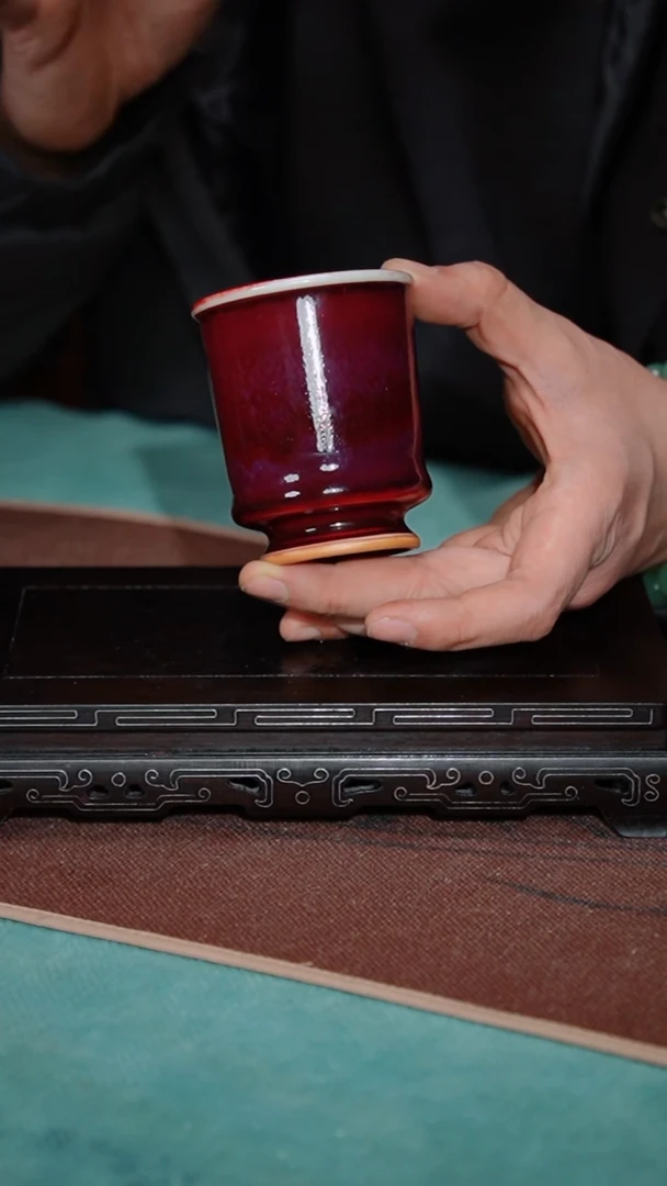 【闪购商品】瓷片12-5星航手制高风亮节杯----