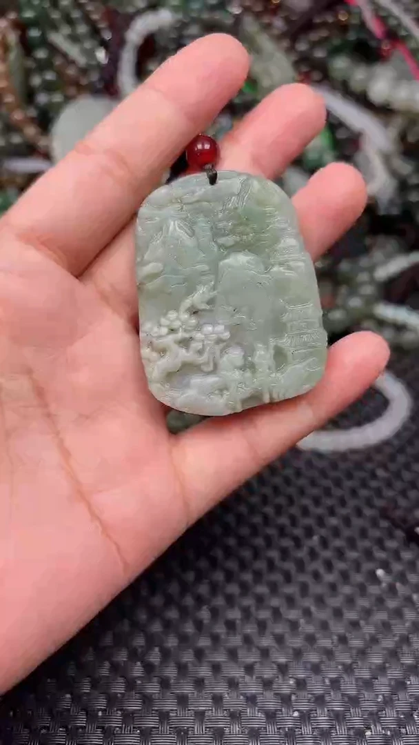 颈饰未镶嵌和田玉1