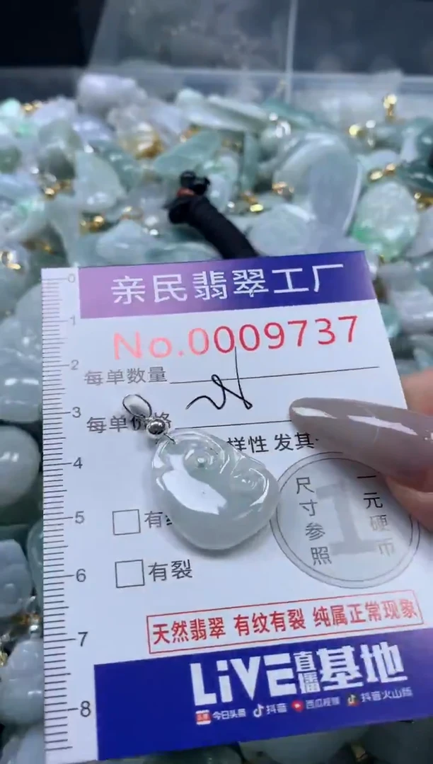 颈饰未镶嵌翡翠9737