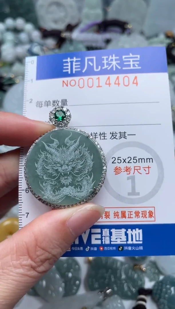 颈饰未镶嵌翡翠14404